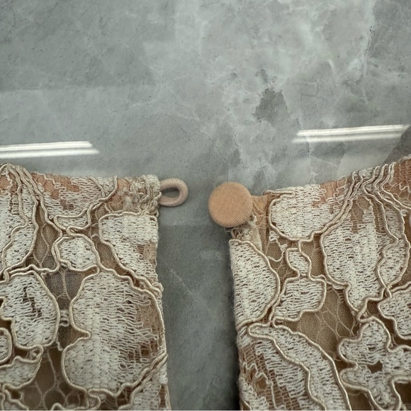 Women’s Adelyn Rae Floral Lace Short Sleeve Top Lined Size XS - Picture 11 of 16